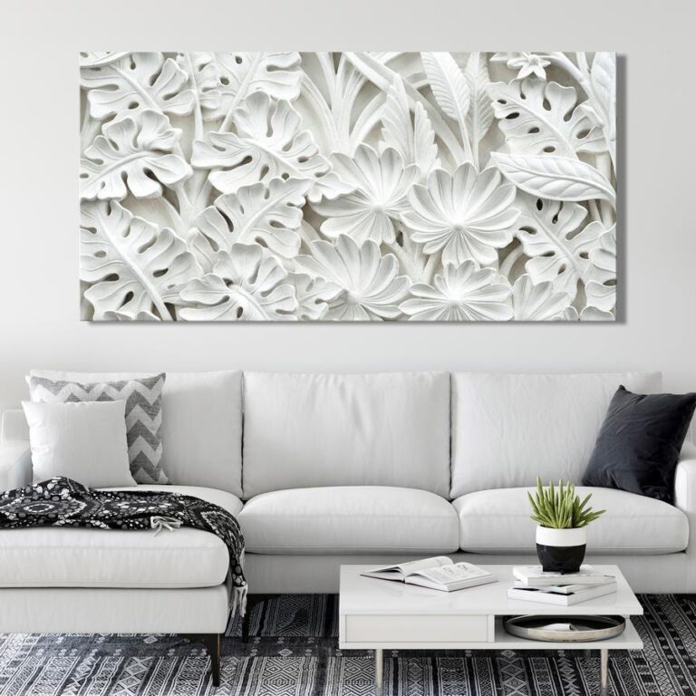 Schilderij - Alabaster Garden (1 Part)