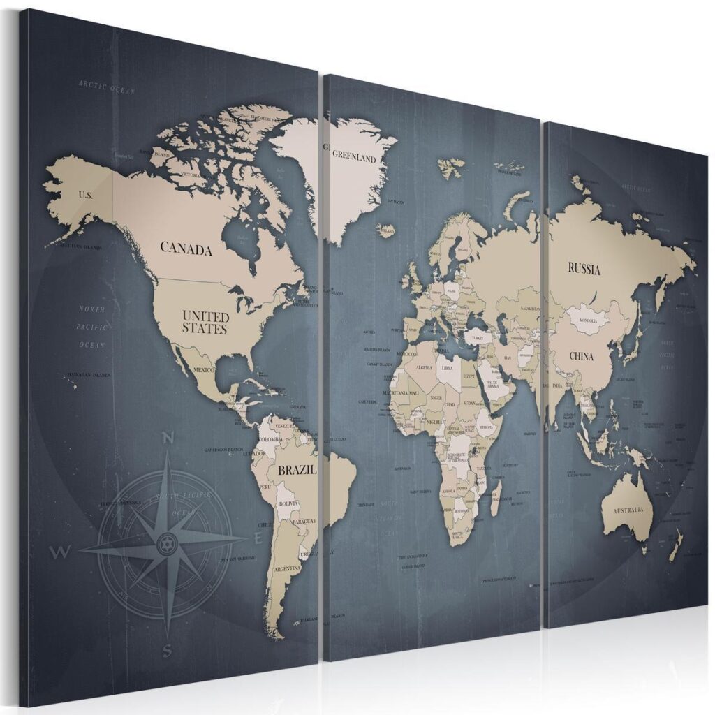 Schilderij - Anthracitic World - Afbeelding 2