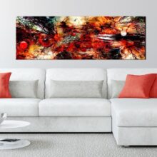 Schilderij - Artistic Chaos