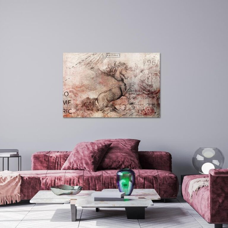Schilderij - Artistic Vision (1 Part) Wide