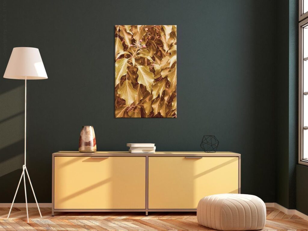 Schilderij - Autumn Aura (1 Part) Vertical