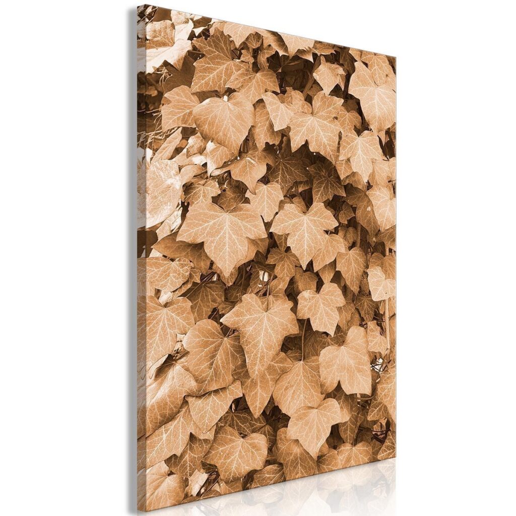 Schilderij - Autumn Ivy (1 Part) Vertical - Afbeelding 2