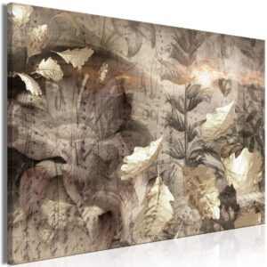 Schilderij - Autumn Twilight (1 Part) Wide