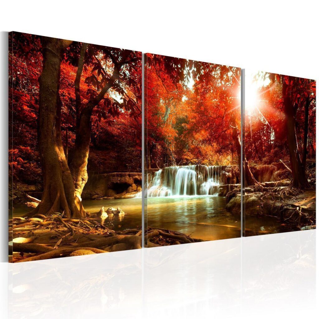 Schilderij - Autumnal Calm - Afbeelding 2
