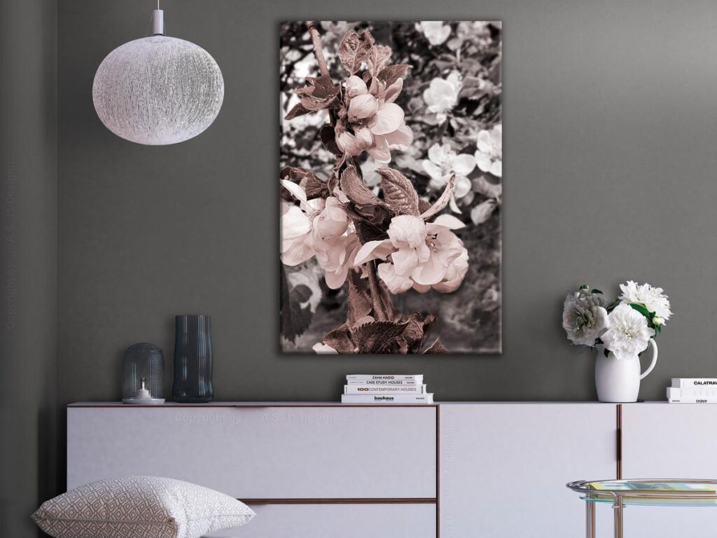 Schilderij - Balance in Nature (1 Part) Vertical