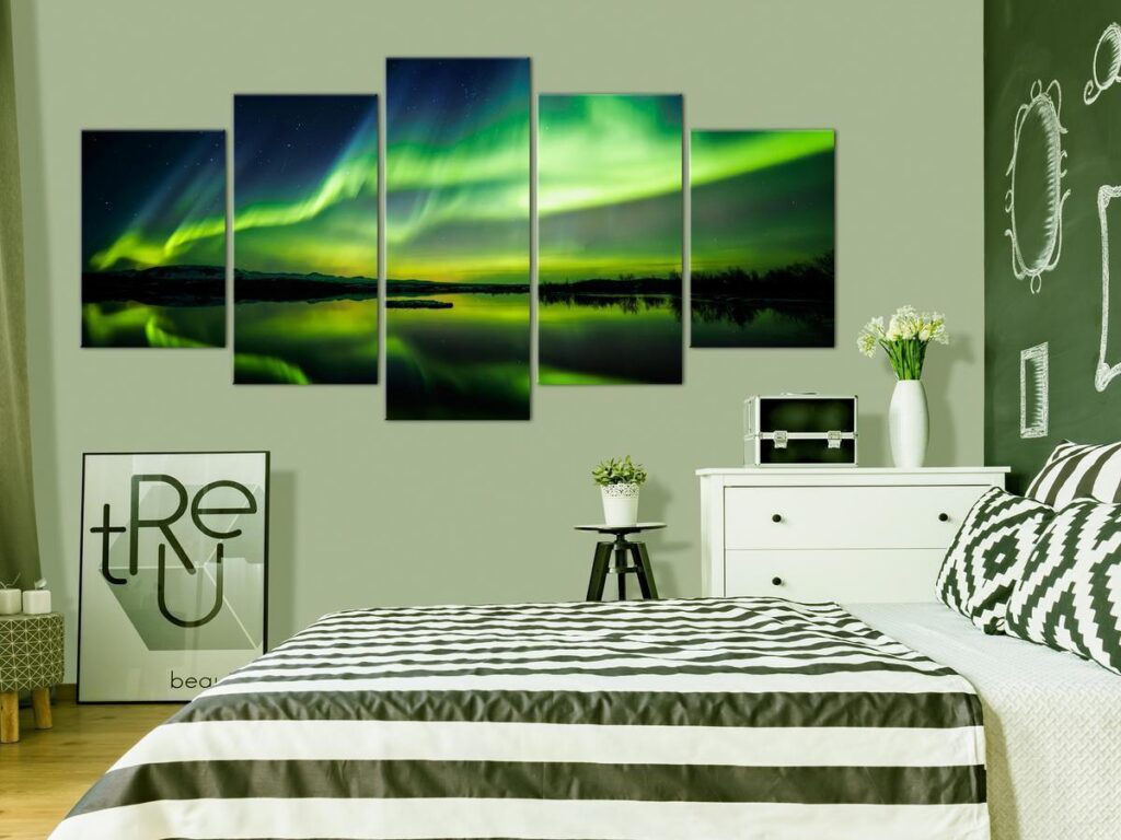 Schilderij - Beautiful Glow II - Afbeelding 2
