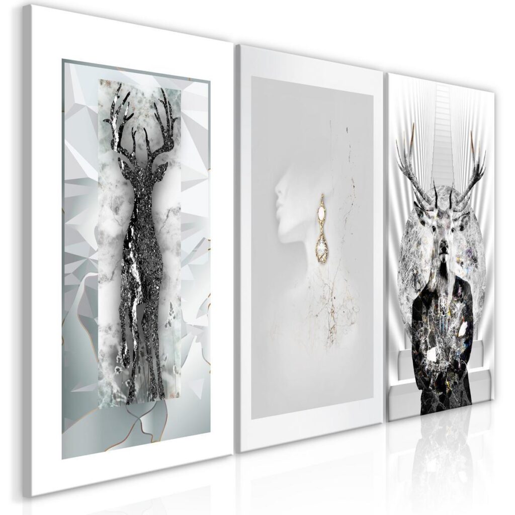 Schilderij - Beauty of Nature (3 Parts)