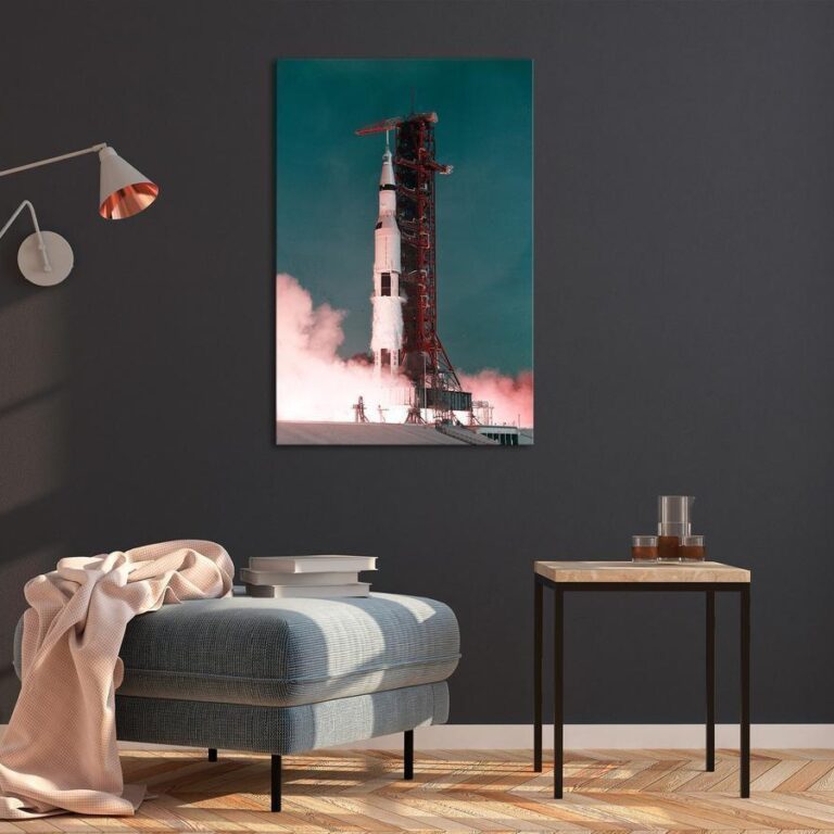 Schilderij - Big Start (1 Part) Vertical