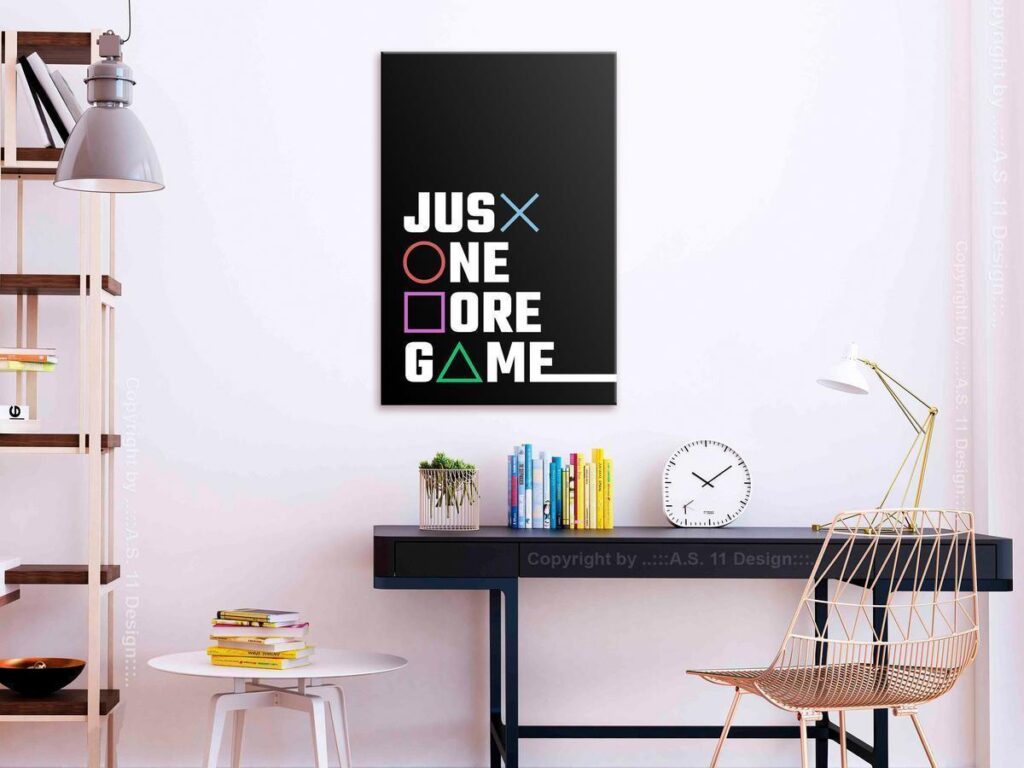 Schilderij - Binge Gaming
