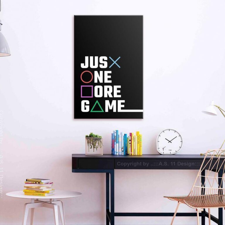 Schilderij - Binge Gaming