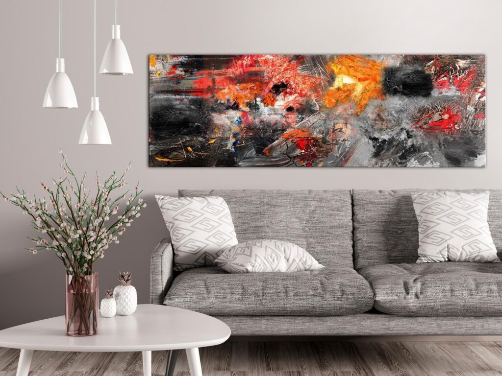Schilderij - Bloody Battle