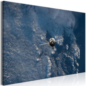 Schilderij - Blue Planet (1 Part) Vertical