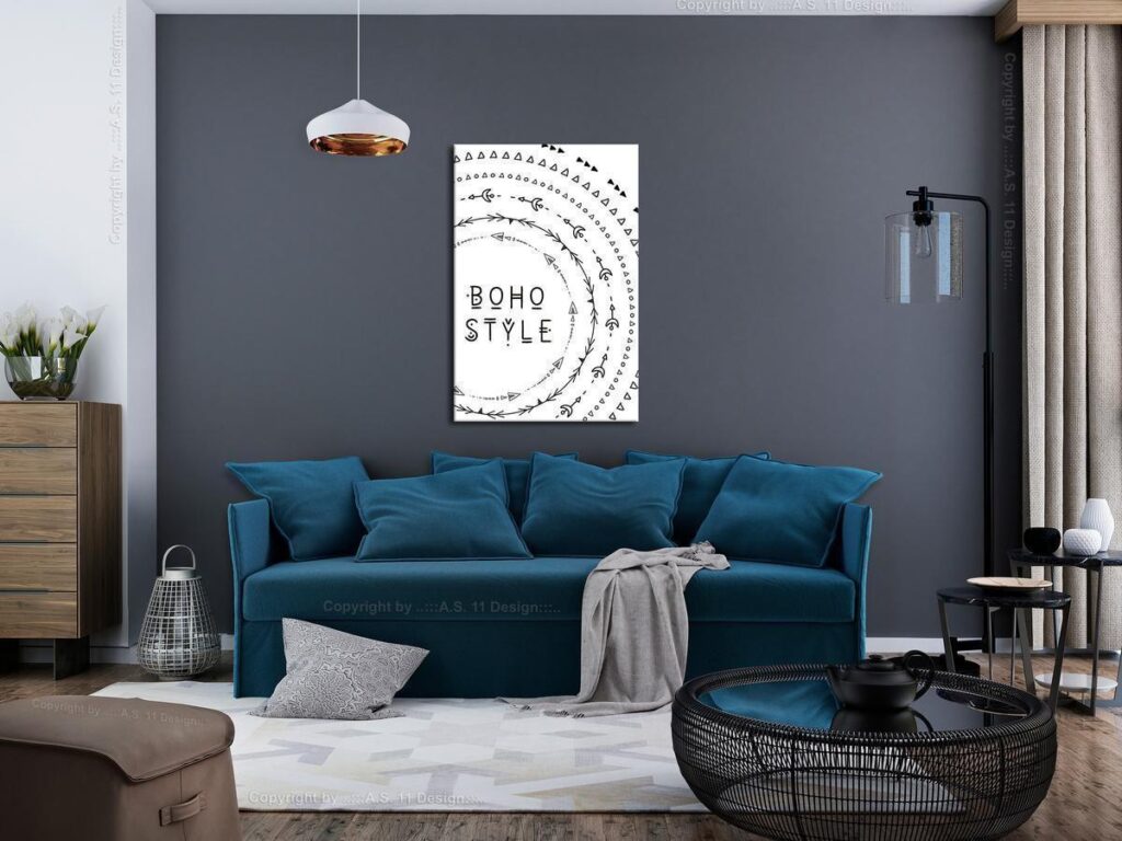 Schilderij - Boho Style (1 Part) Vertical