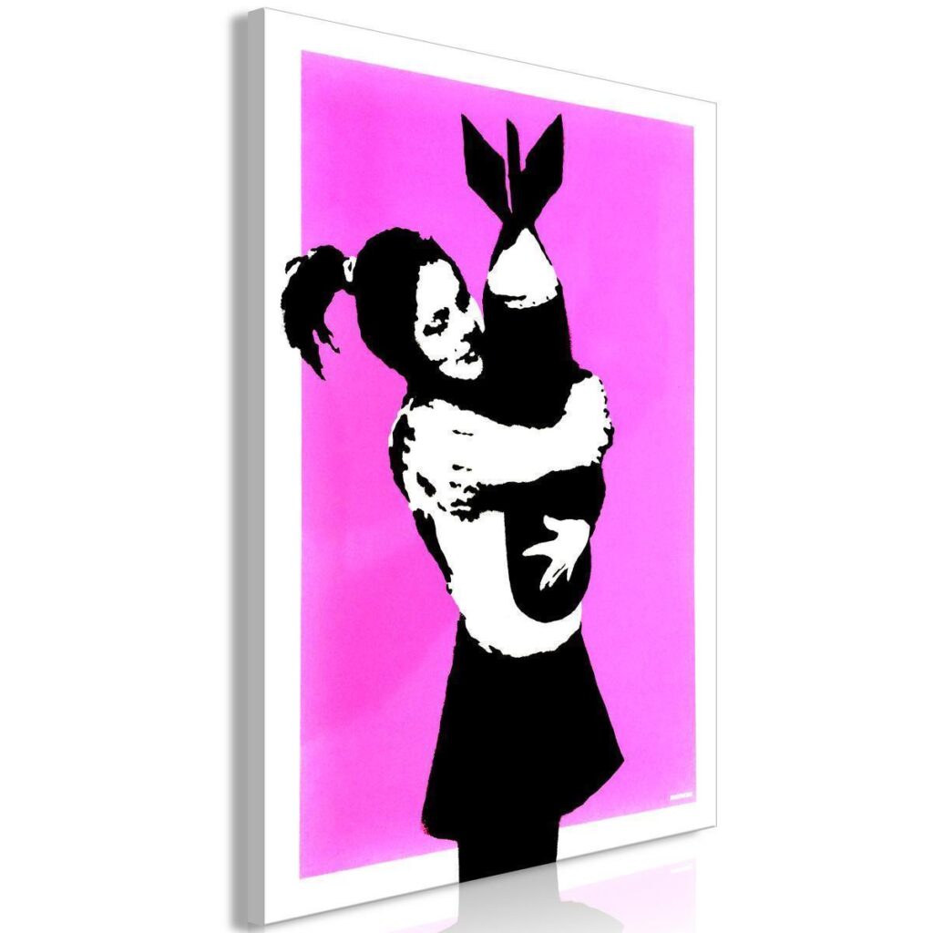 Schilderij - Bomb Hugger (1 Part) Vertical - Afbeelding 2