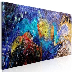 Schilderij - Bottom of the Ocean (1 Part) Narrow