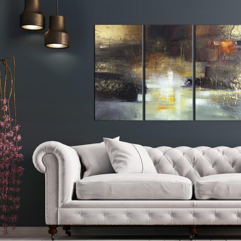 Schilderij - Breath of Luxury (3 Parts)