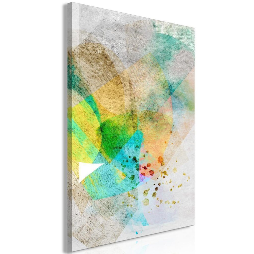 Schilderij - Butterfly and Dreams (1 Part) Vertical - Afbeelding 2