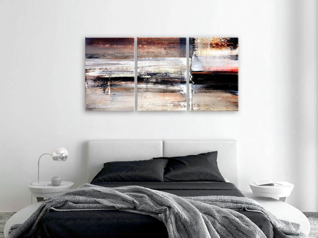 Schilderij - Calm Hum (3 Parts) - Afbeelding 2