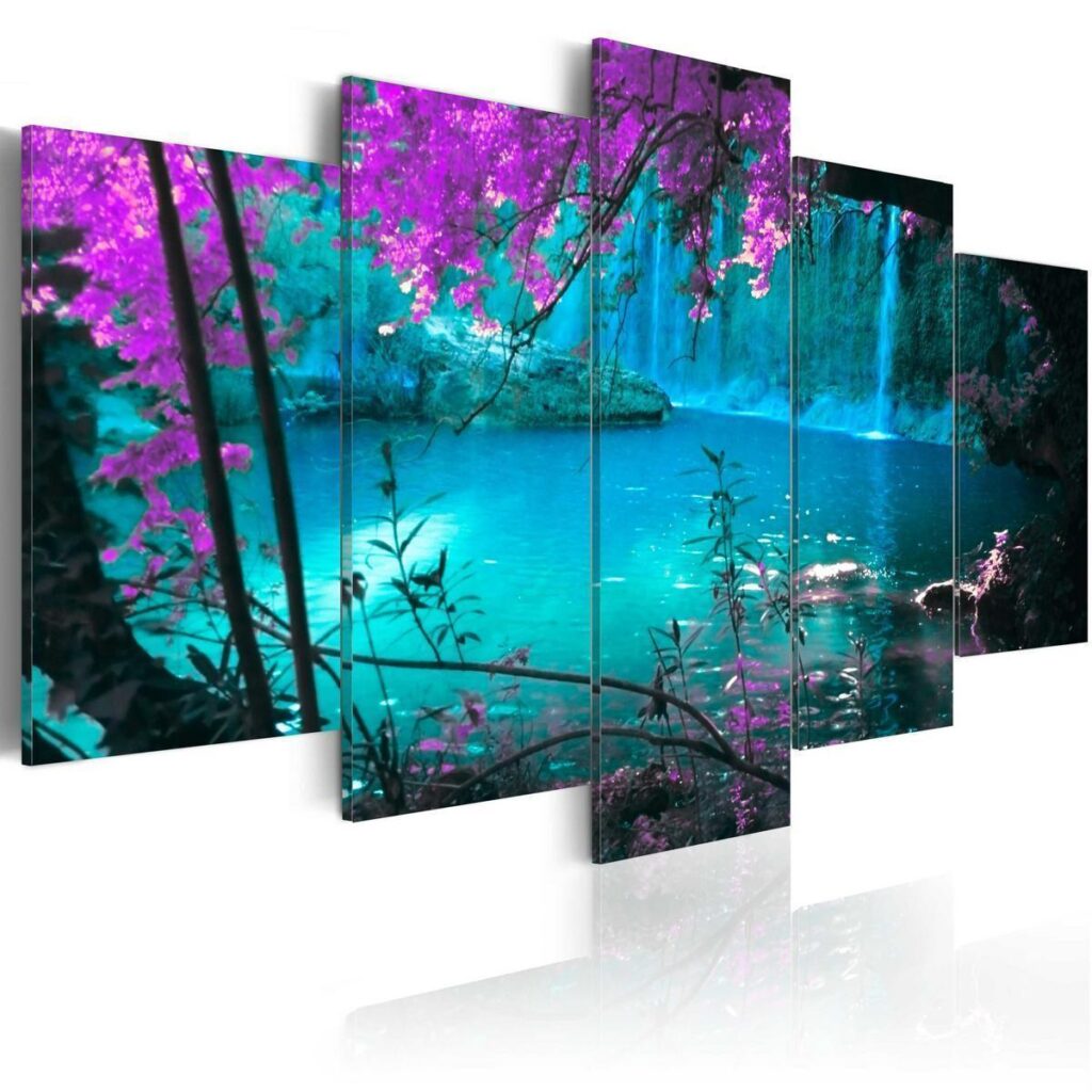 Schilderij - Calm seclusion - Afbeelding 2