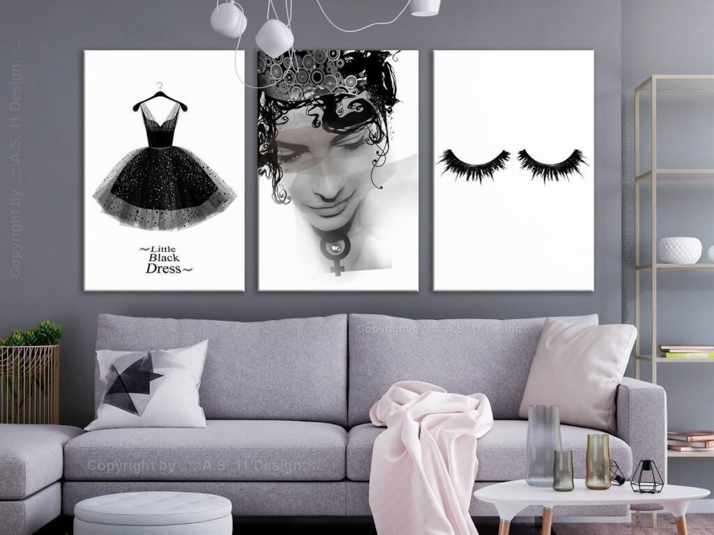 Schilderij - Carnival Mood (3 Parts) - Afbeelding 2