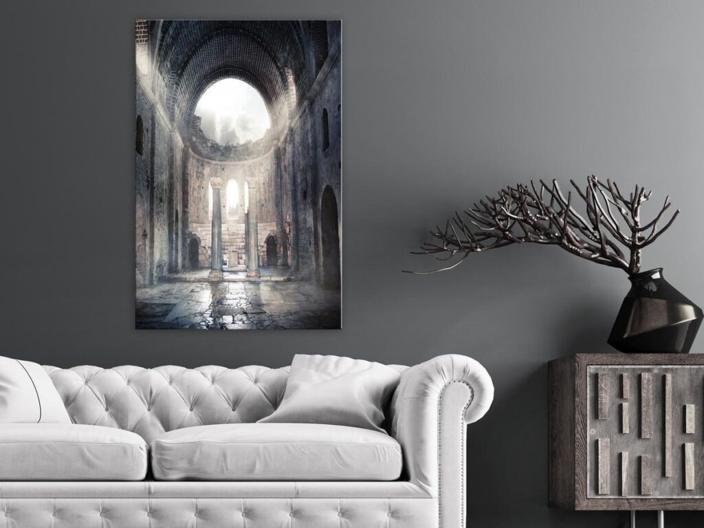 Schilderij - Chamber of Secrets (1 Part) Vertical - Afbeelding 2