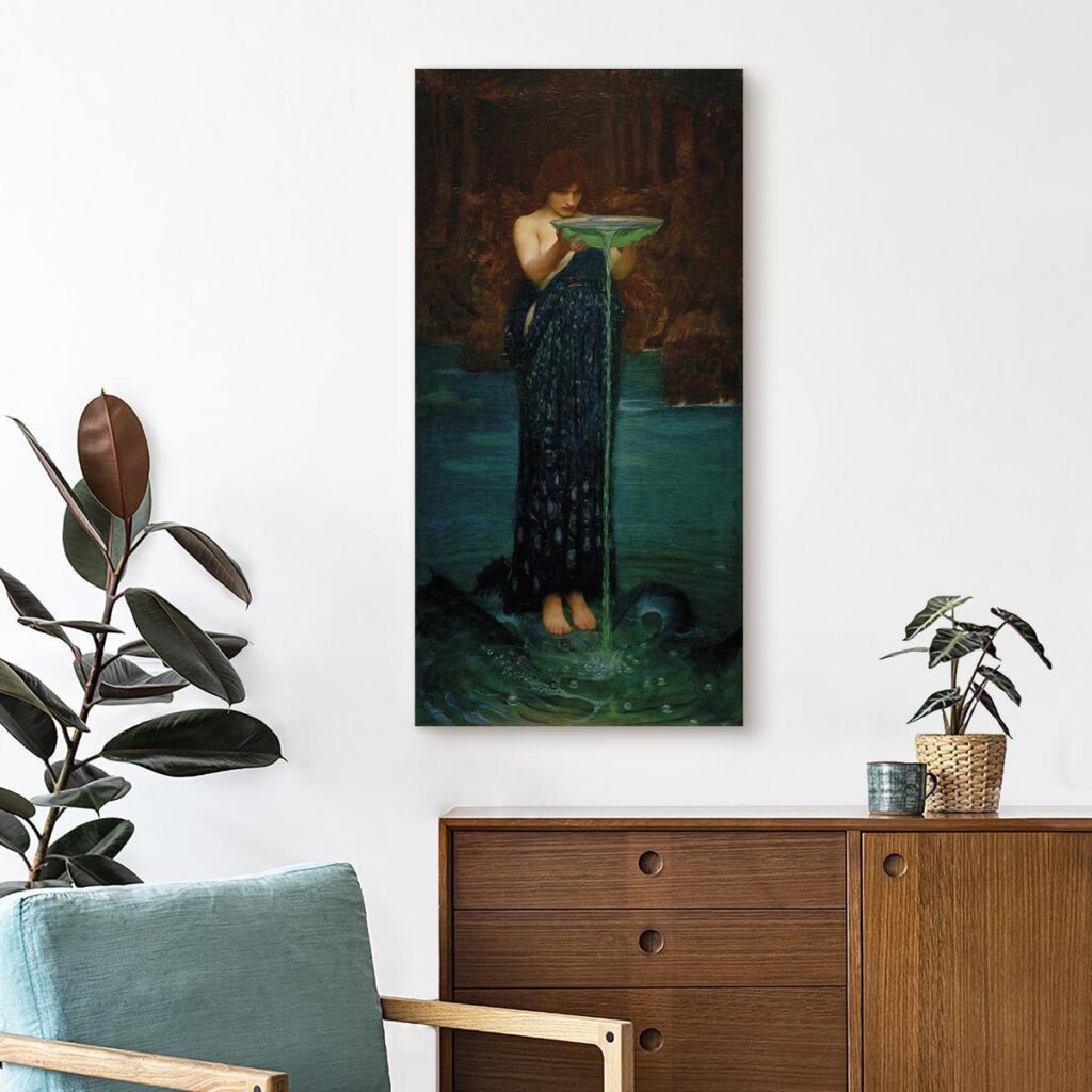 Schilderij - Circe Invidiosa - Afbeelding 3