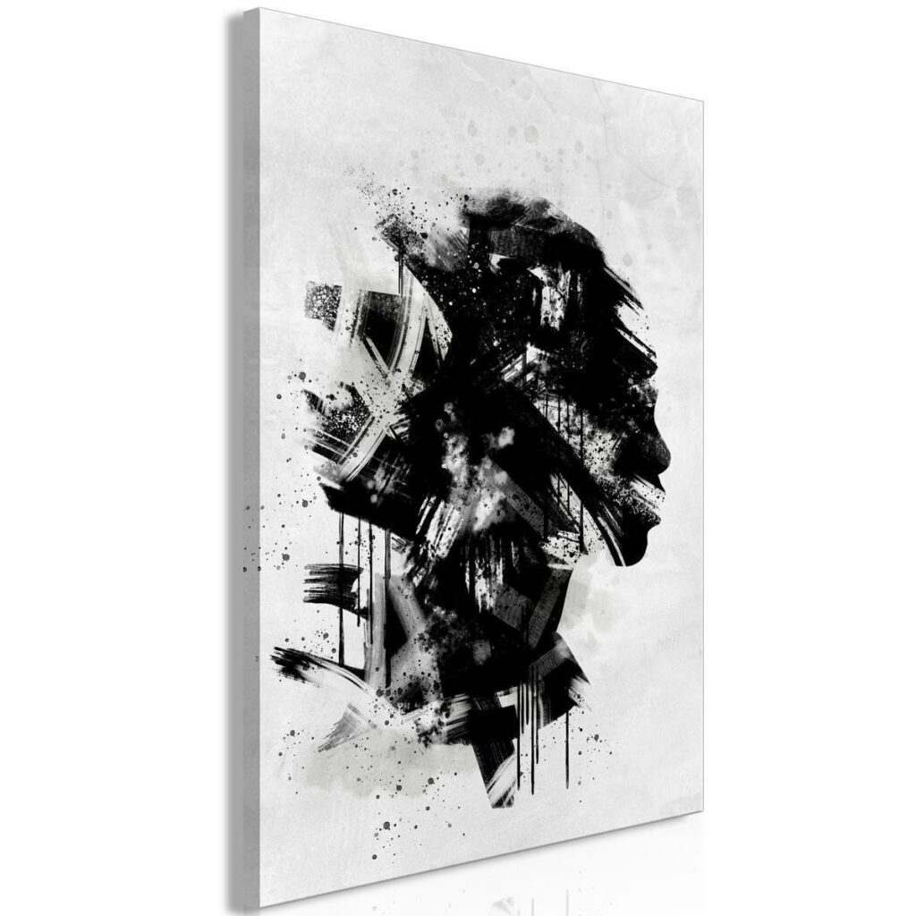 Schilderij - Classic Profile (1 Part) Vertical - Afbeelding 2