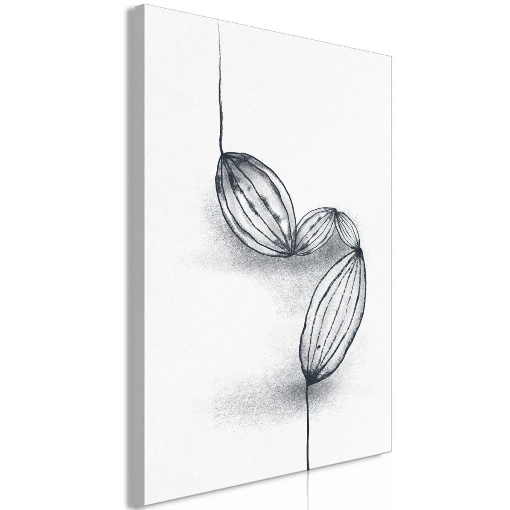 Schilderij - Cocoa Beans (1 Part) Vertical - Afbeelding 2
