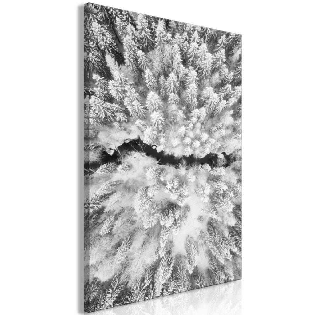 Schilderij - Cold Stream (1 Part) Vertical - Afbeelding 2