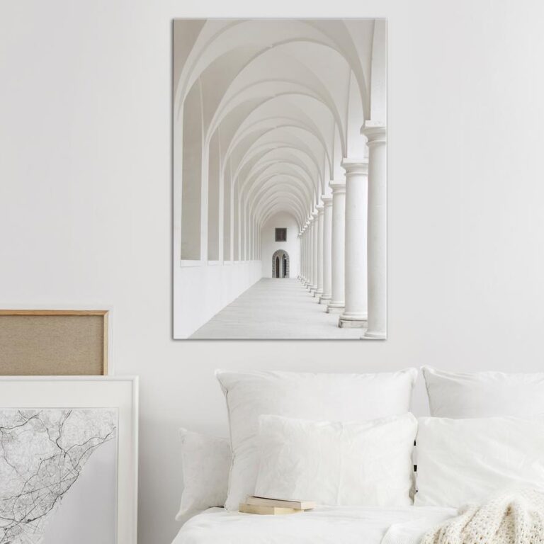 Schilderij - Colonnade (1 Part) Vertical