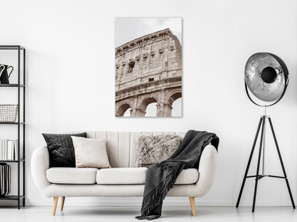 Schilderij - Colosseum (1 Part) Vertical