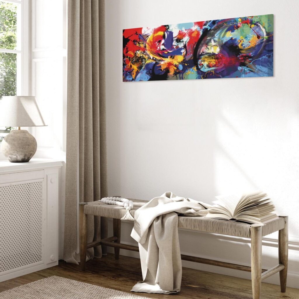 Schilderij - Colourful Immersion - Afbeelding 5
