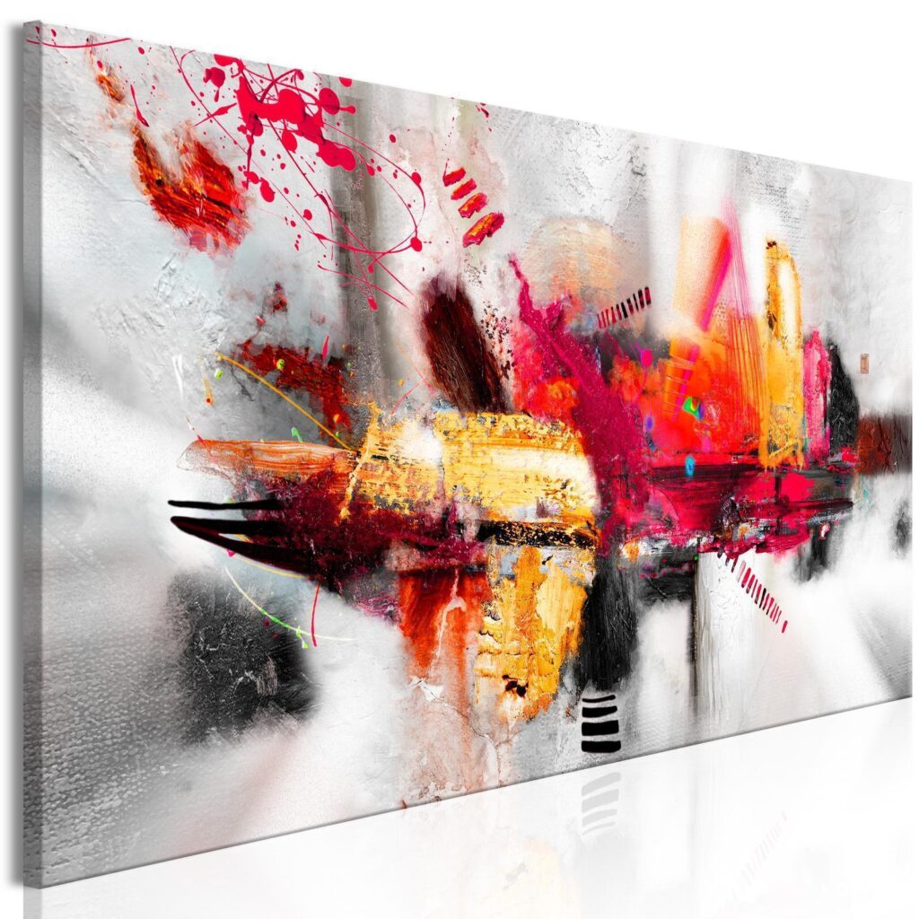 Schilderij - Colourful Installation (1 Part) Narrow - Afbeelding 2