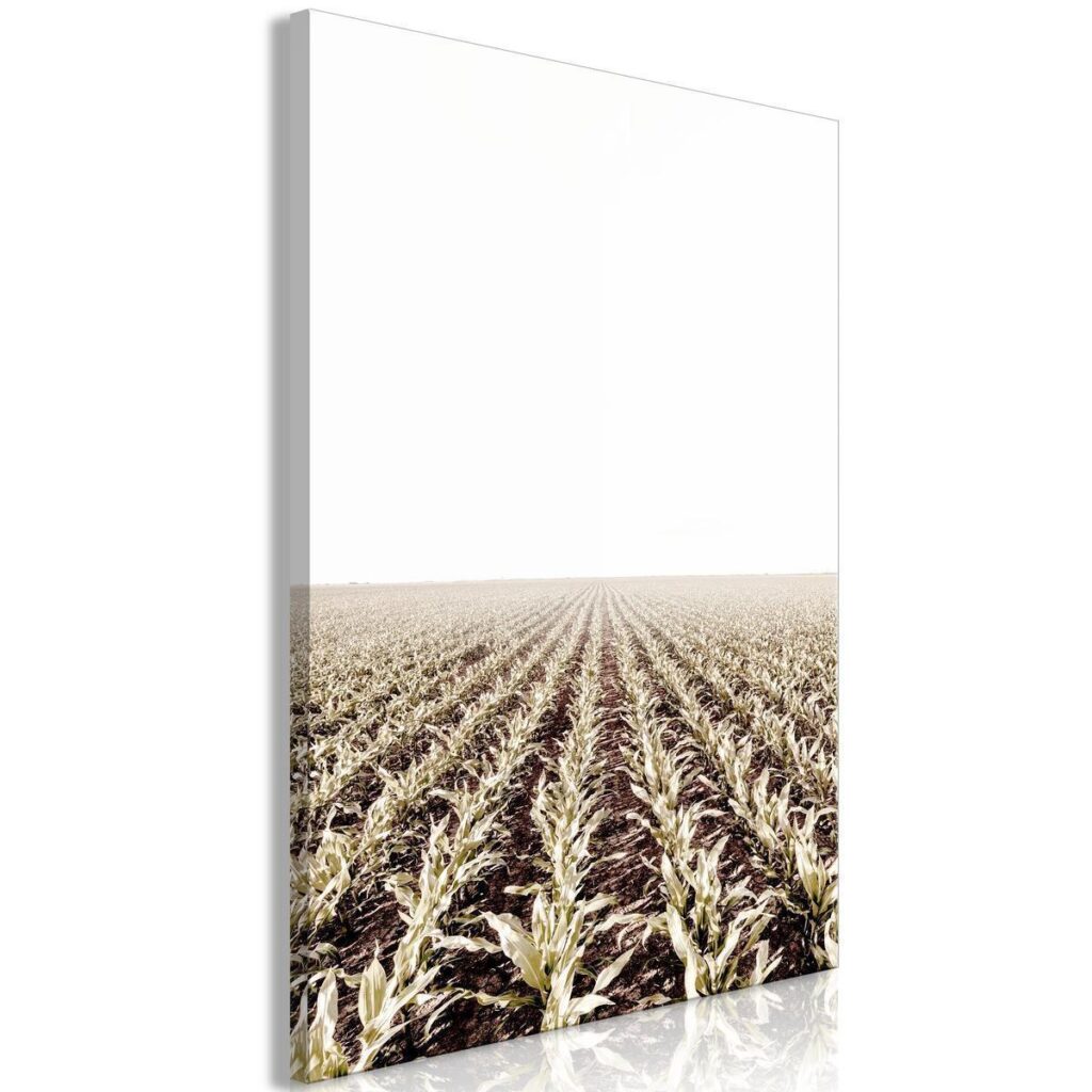 Schilderij - Corn Field (1 Part) Vertical - Afbeelding 2