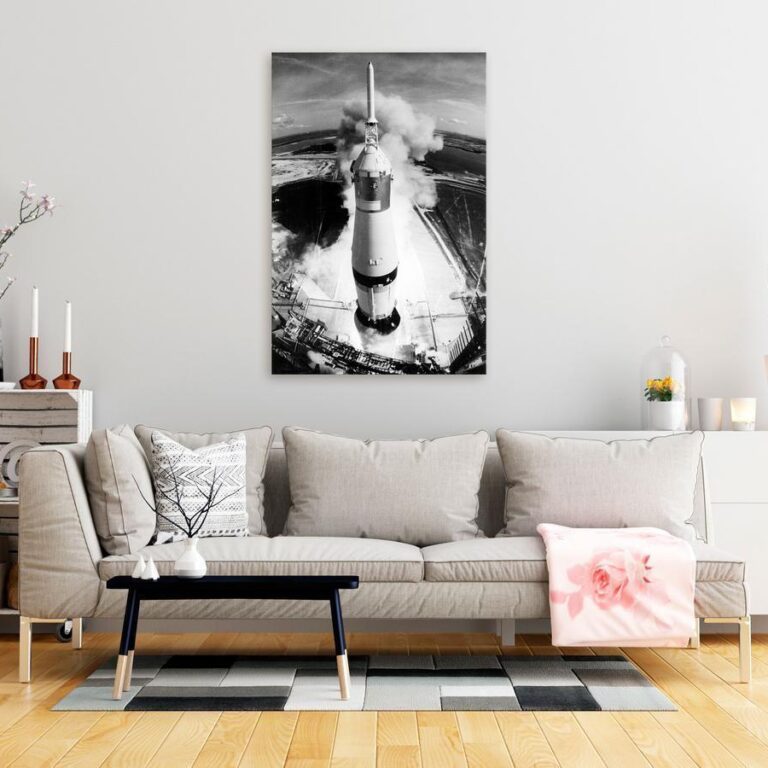 Schilderij - Cosmic Speed (1 Part) Vertical