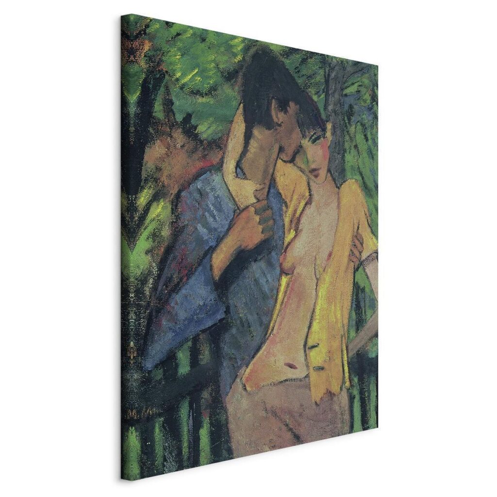 Schilderij - Couple in Love - Afbeelding 2