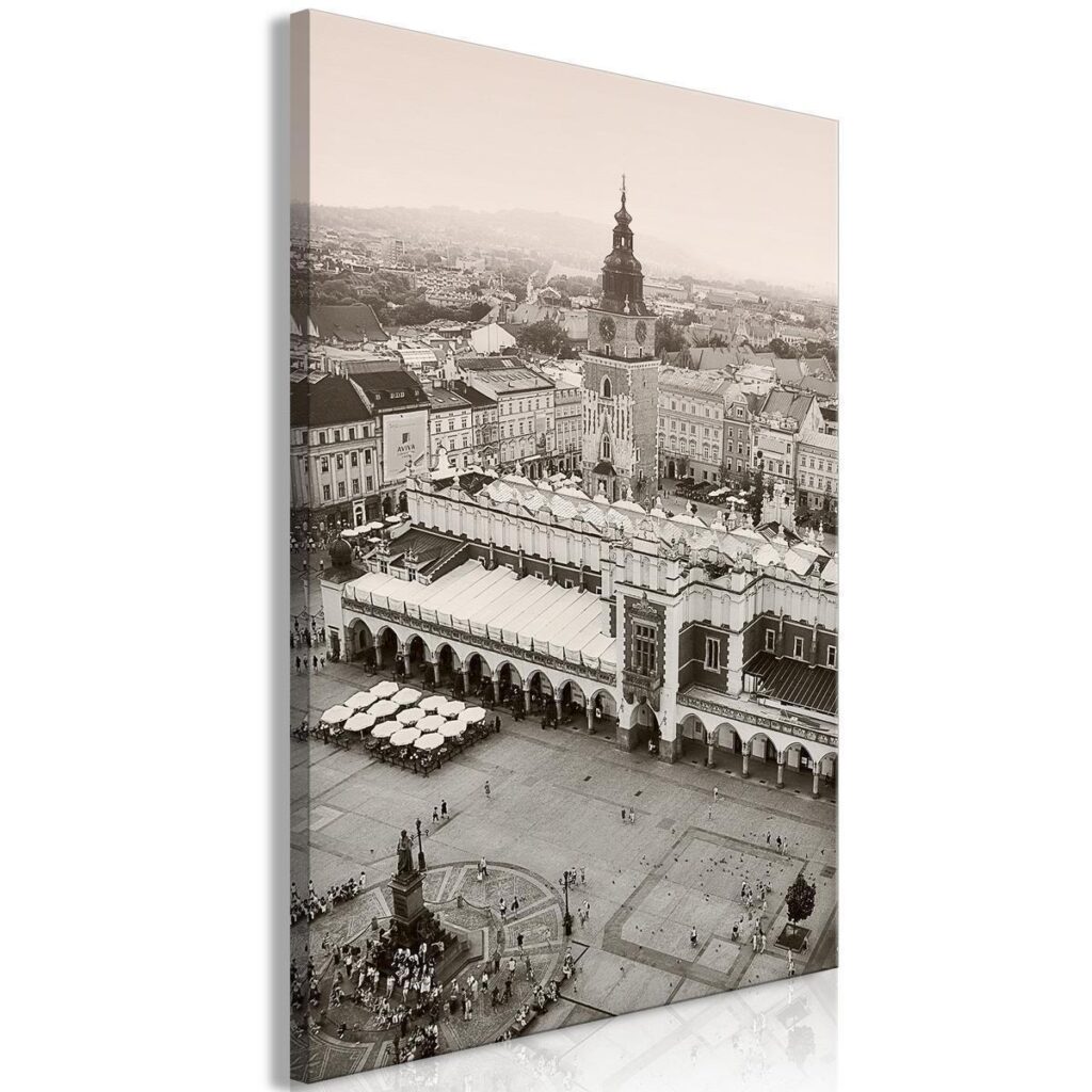 Schilderij - Cracow: Cloth Hall (1 Part) Vertical - Afbeelding 2