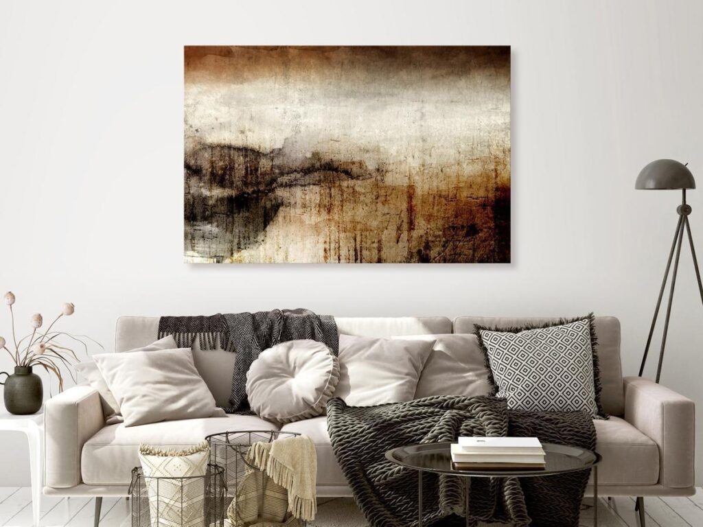 Schilderij - Damp Colors (1 Part) Wide - Afbeelding 2