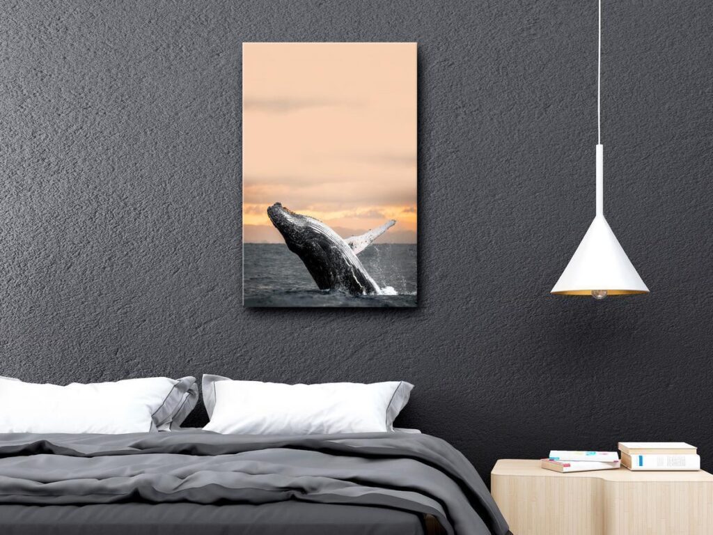 Schilderij - Dance at Dawn (1 Part) Vertical
