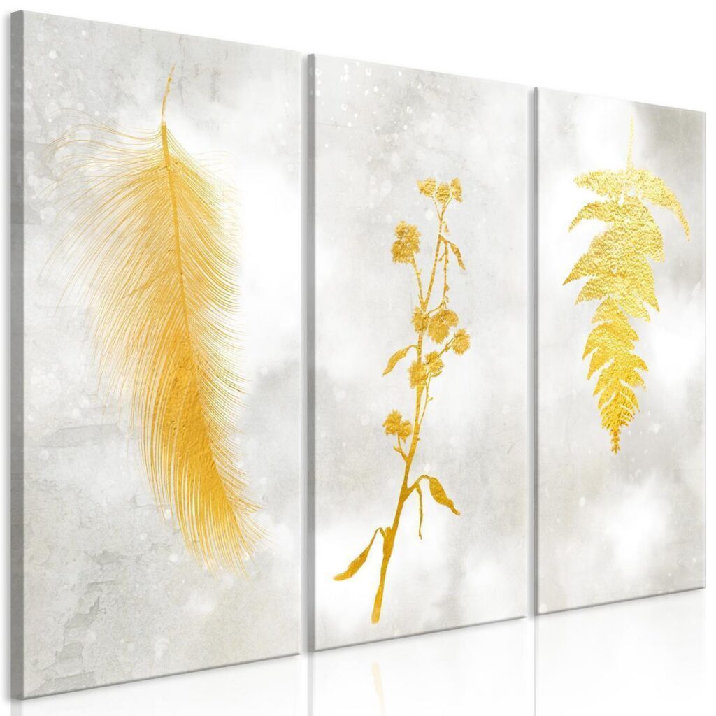 Schilderij - Delicate Chic (3 Parts) - Afbeelding 2