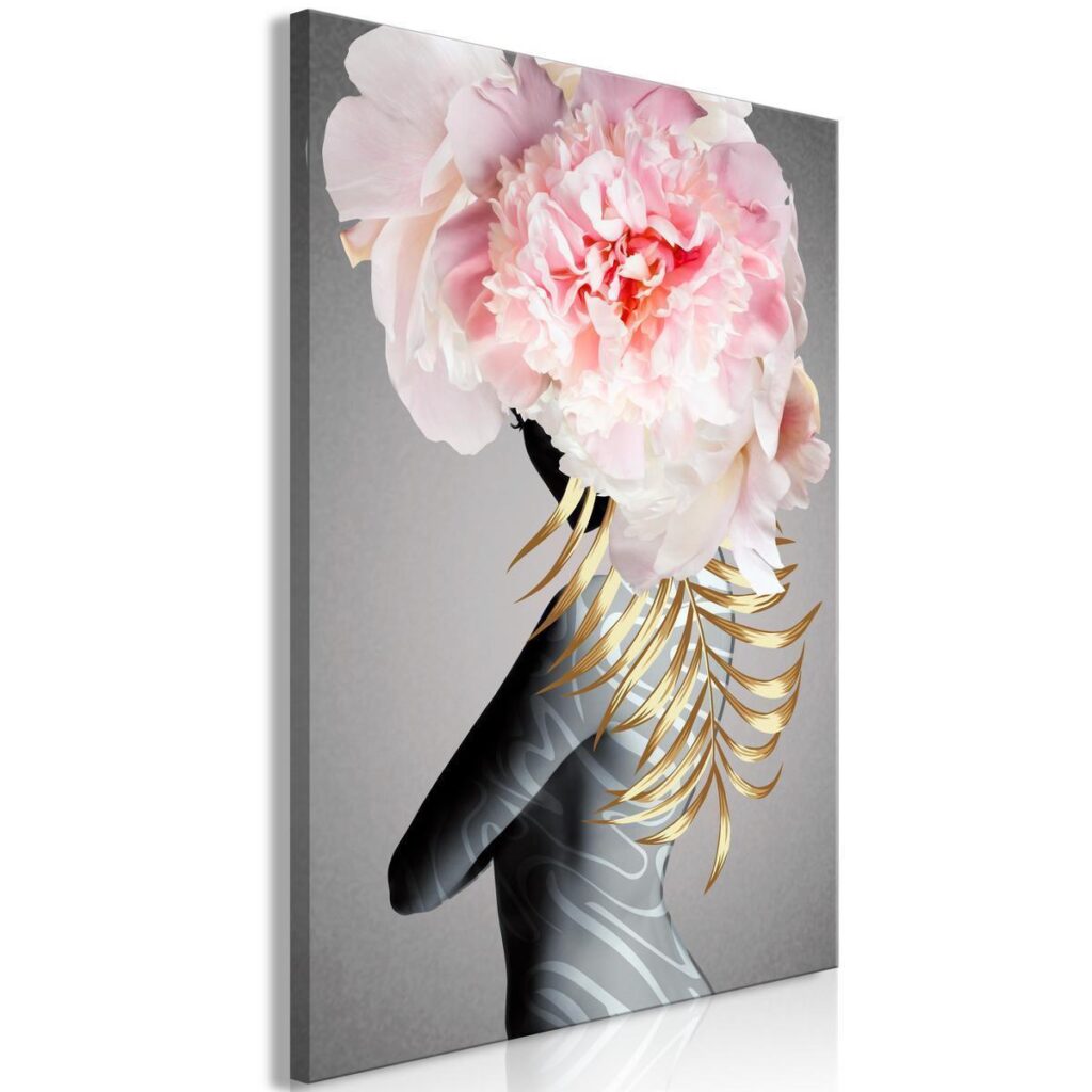 Schilderij - Delicate Figure (1 Part) Vertical - Afbeelding 2