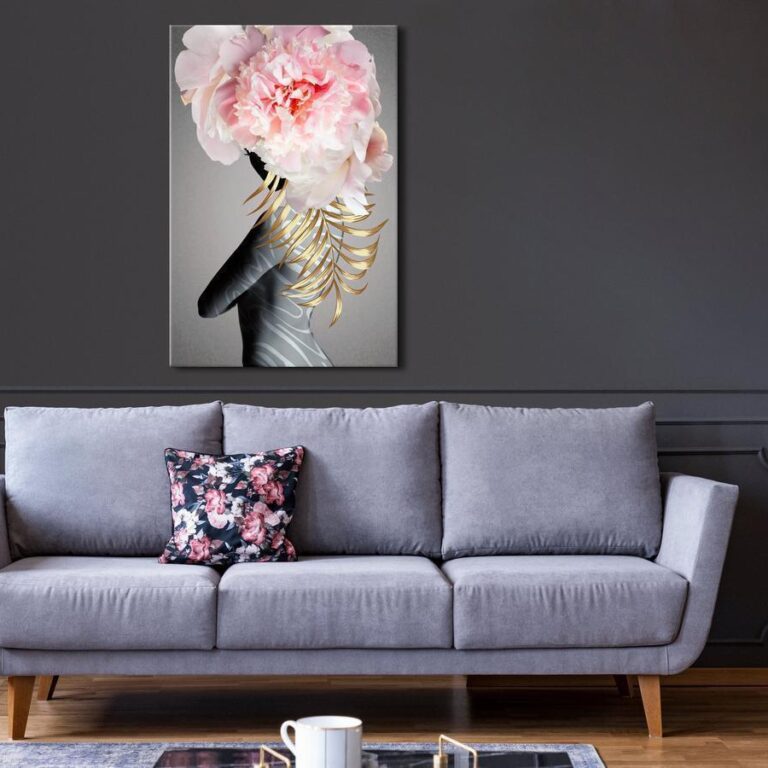Schilderij - Delicate Figure (1 Part) Vertical
