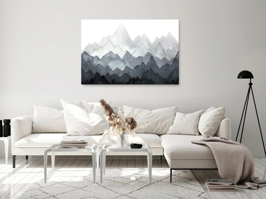 Schilderij - Dignified Rhythm of Nature (1 Part) Wide