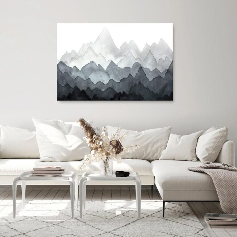Schilderij - Dignified Rhythm of Nature (1 Part) Wide