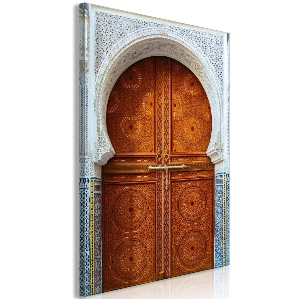 Schilderij - Door of Dreams (1 Part) Vertical - Afbeelding 2