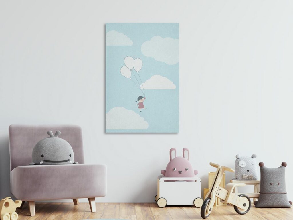 Schilderij - Dream Adventure (1 Part) Vertical