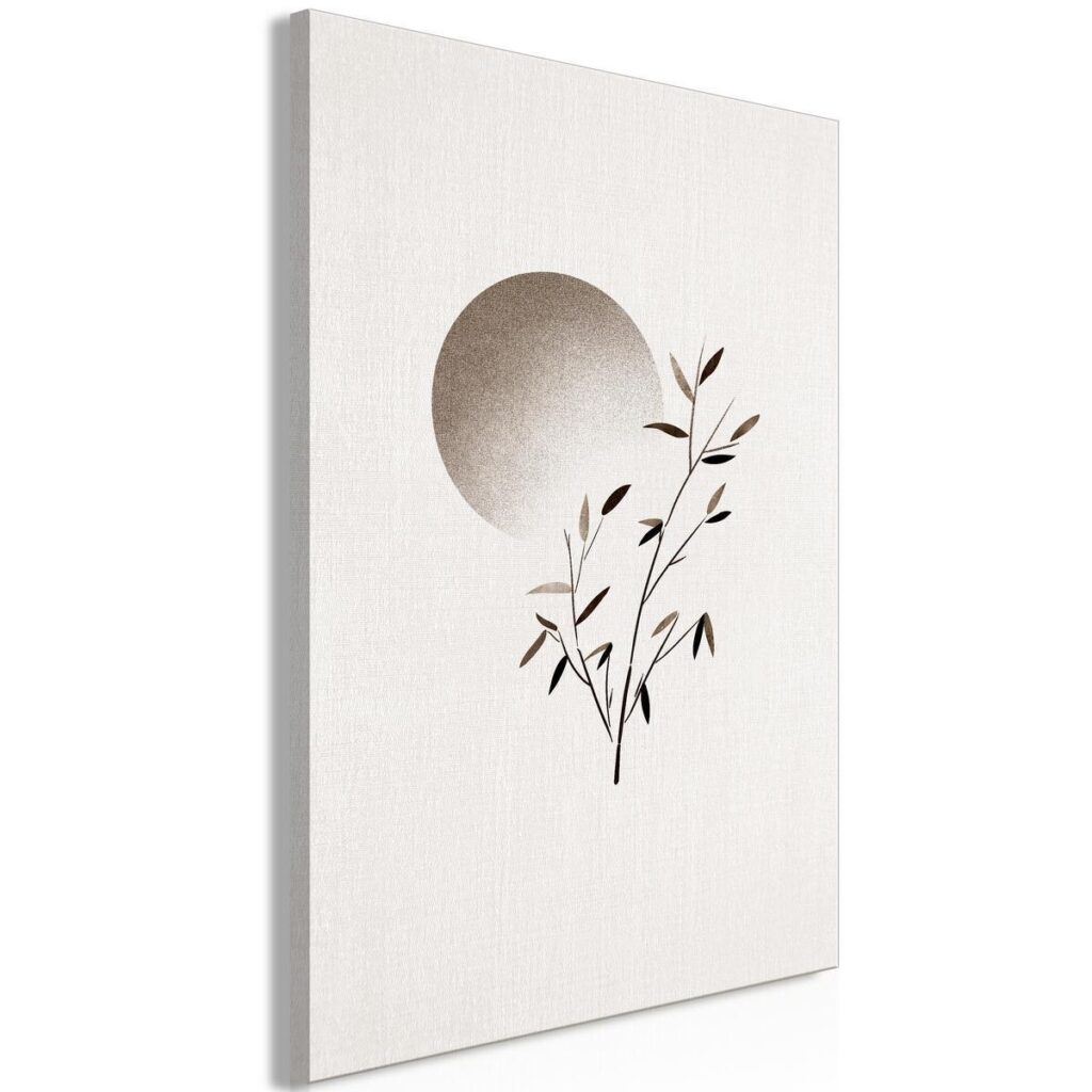 Schilderij - Eastern Minimalism (1 Part) Vertical - Afbeelding 2