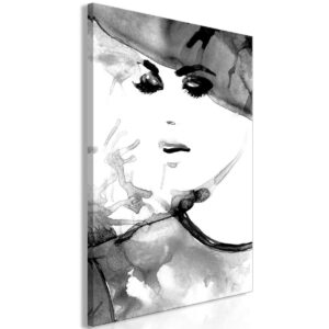 Schilderij - Elegance in Love (1 Part) Vertical