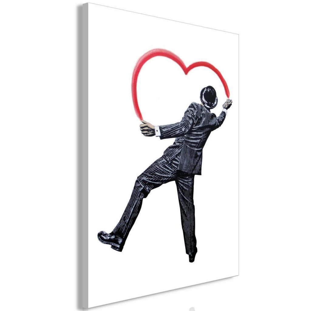 Schilderij - Elegant Graphic Artist (1 Part) Vertical - Afbeelding 2