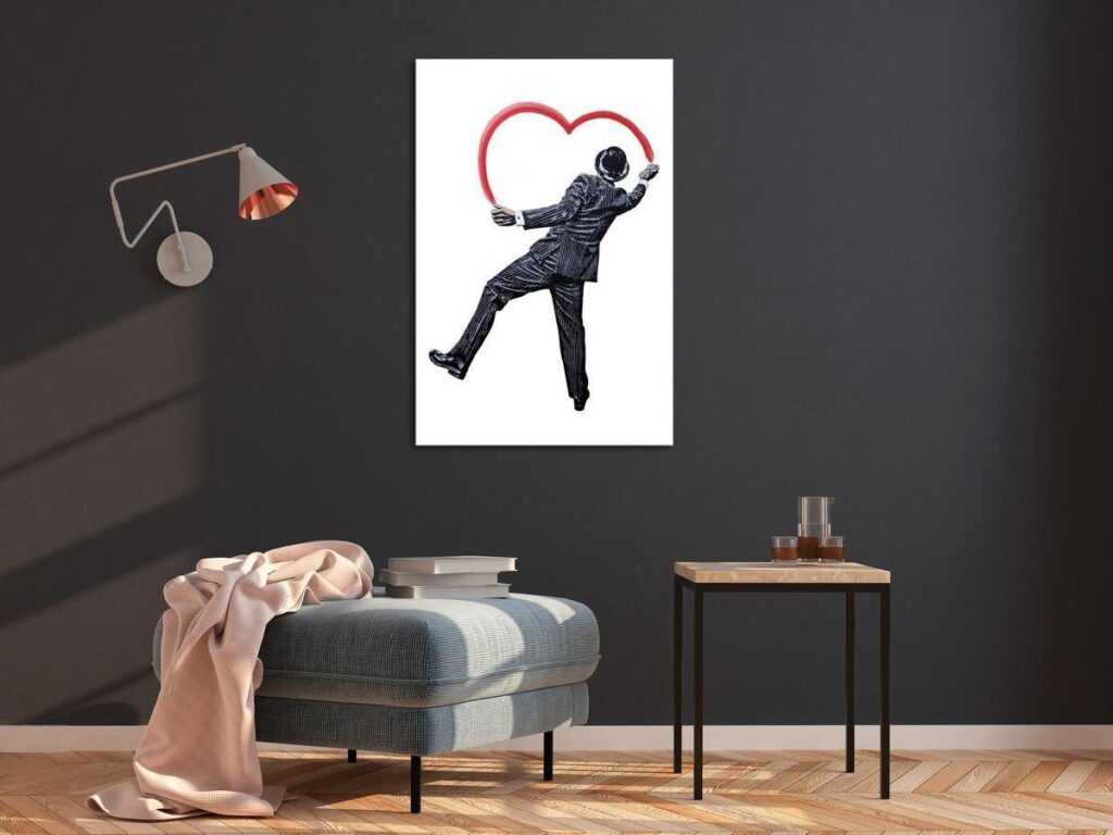 Schilderij - Elegant Graphic Artist (1 Part) Vertical